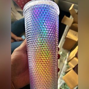Starbucks Inspired 24oz Ombré Studded Tumbler